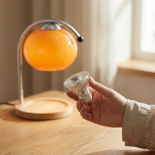 2x Meva GU10 50W Halogen Bulb