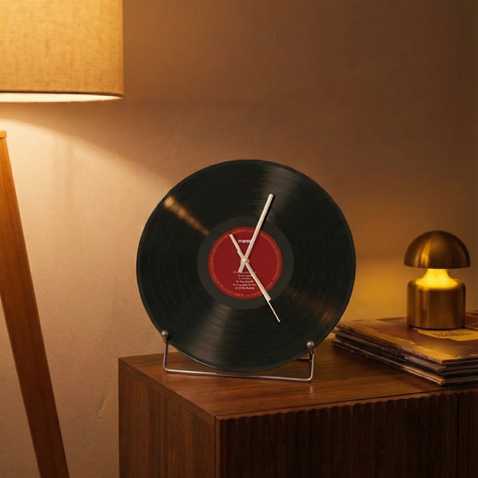 Vinyl Clock